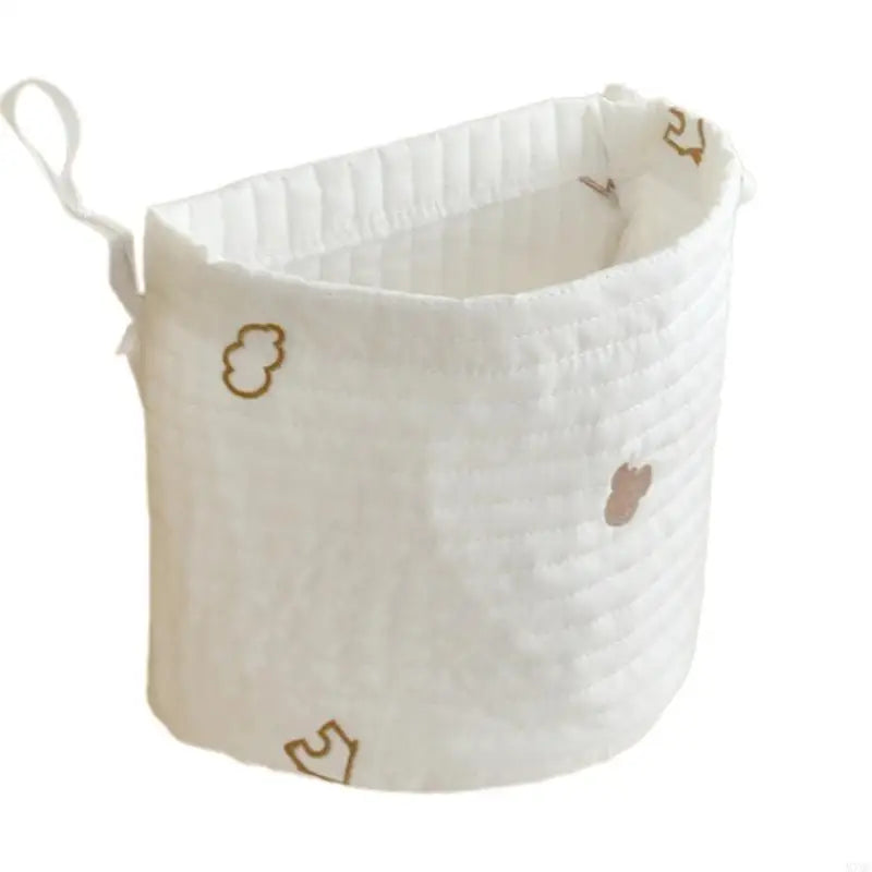 Portable Baby Care Hanging Organizer Crib Storage Diaper Bag Cotton