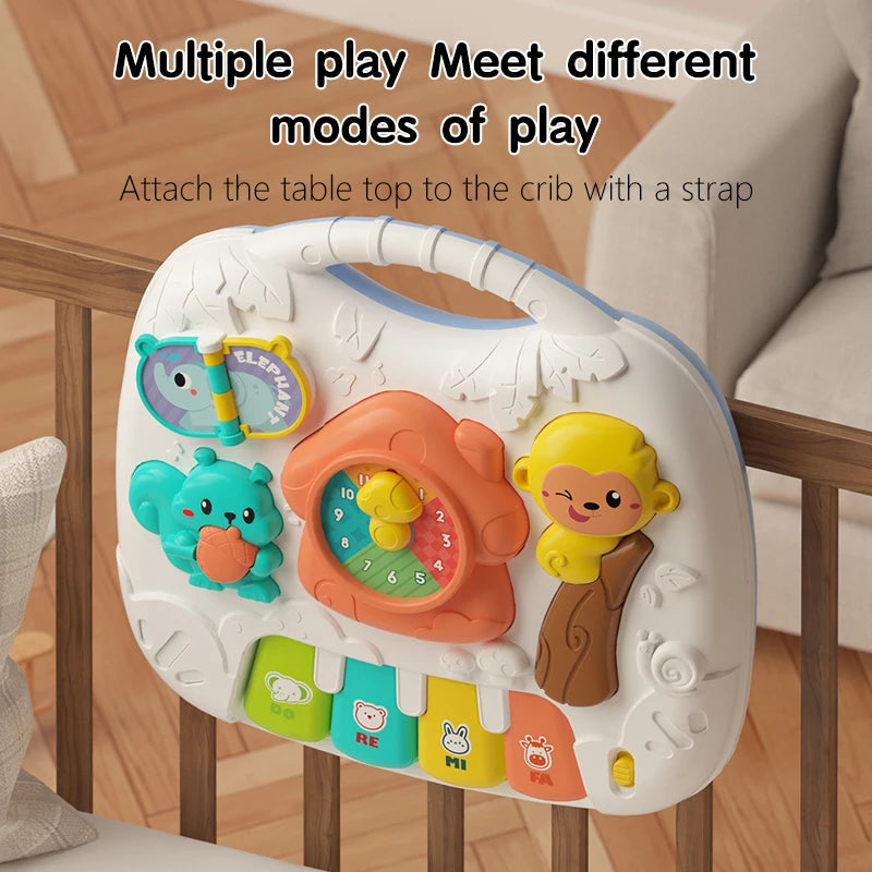 Baby Piano Musical Toy Early Learning Light Sound Keyboard