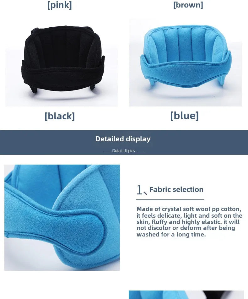 Baby Car Seat Headrest Head Fixing Sleep Support