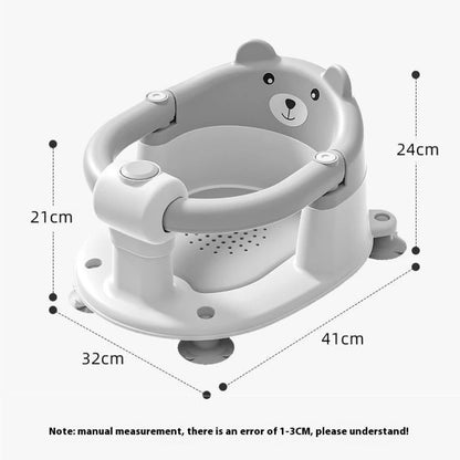 Baby Bathing Seat Non-Slip Newborn Bathtub Lying Support Stool