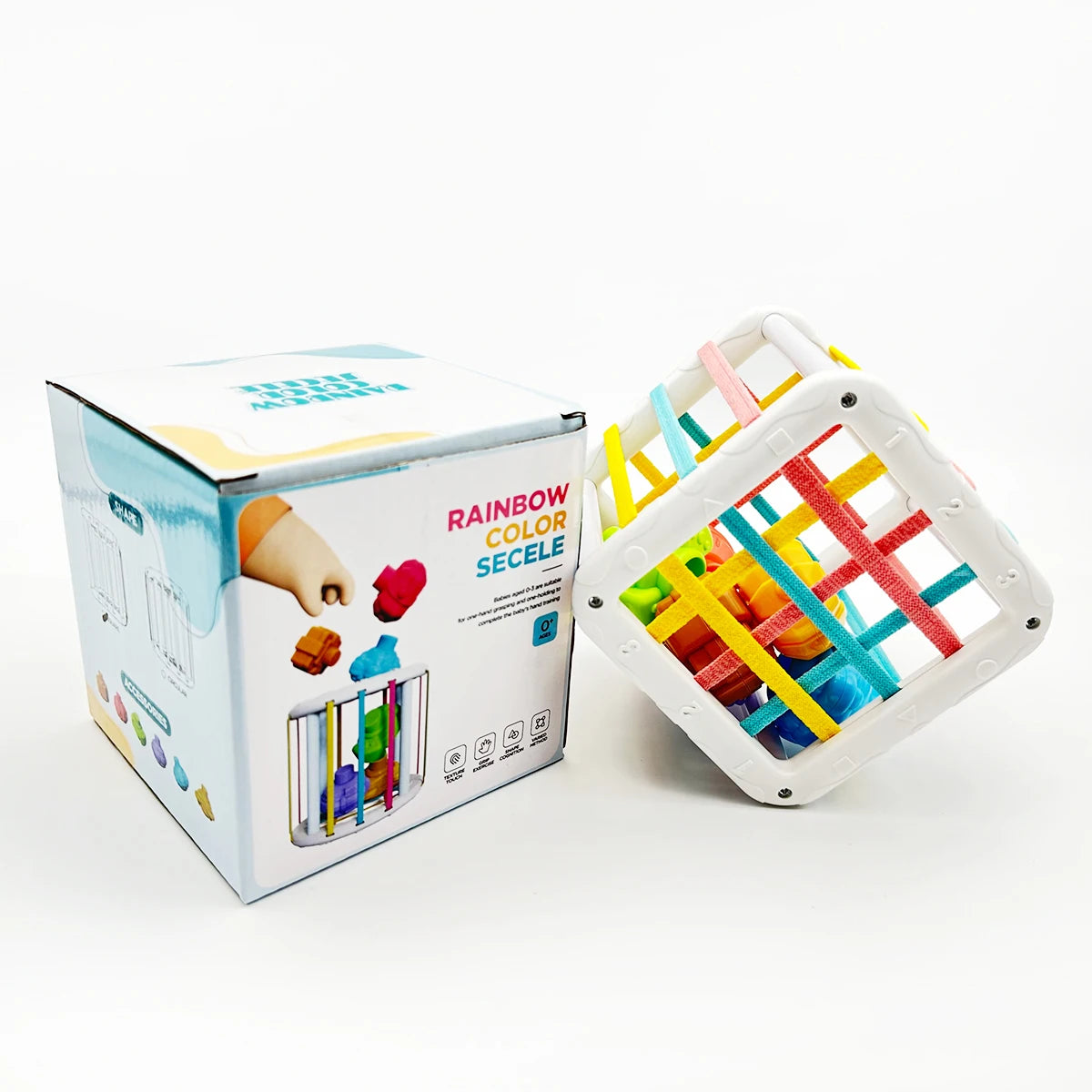 Montessori Baby Toys Sensory Learning Blocks