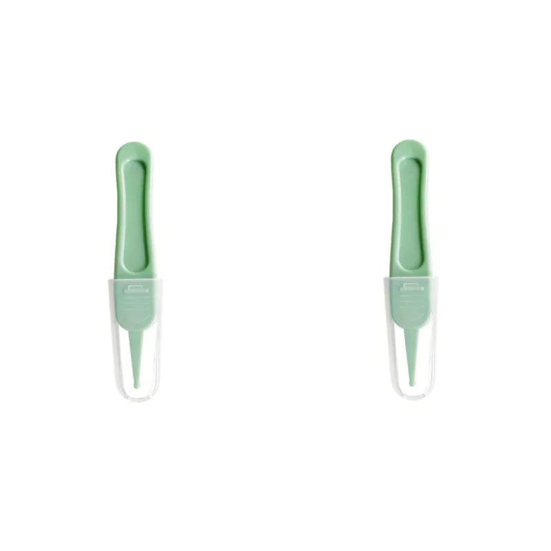 Baby Safety Booger Clip Infant Nose and Ear Cleaning Tweezers