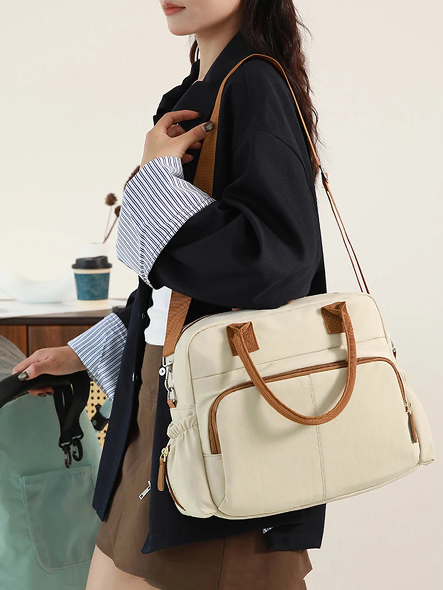 Baby Diaper Bag Large Capacity Multifunction Travel Backpack for Moms