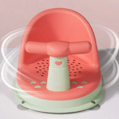 Baby Bath Seat Anti-Slip Suction Cup Portable Shower Seat