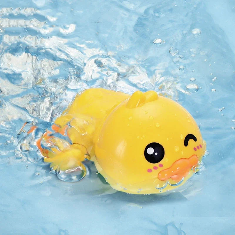 Clockwork Baby Bath Toys Swimming Cute Animal Bathing Fun Kids Water Play