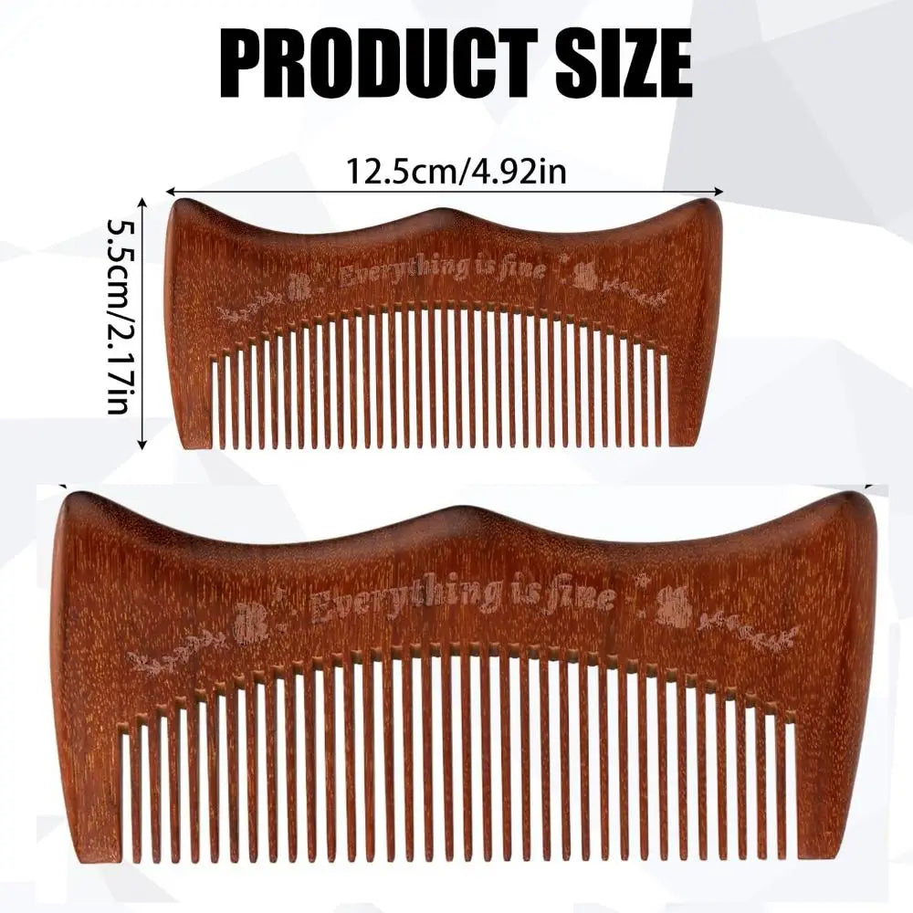 Pregnancy Labor Wooden Comb Natural Sandalwood Birth Essentials Gift for Moms