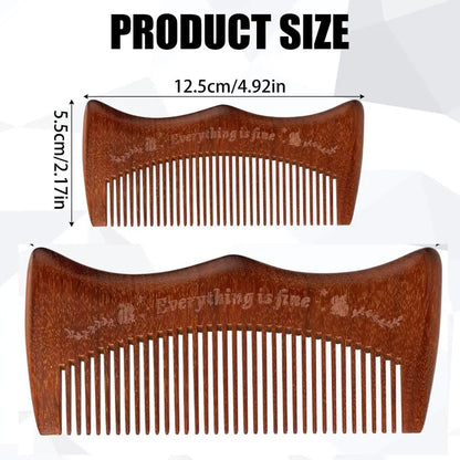 Pregnancy Labor Wooden Comb Natural Sandalwood Birth Essentials Gift for Moms