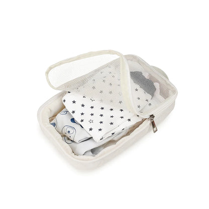 Portable Baby Travel Diaper and Clothes Organizer Hanging Bag
