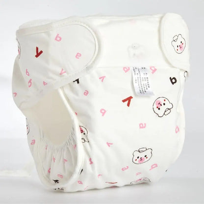 Reusable Adjustable Baby Cloth Diaper Leak-Proof 0–12 Months