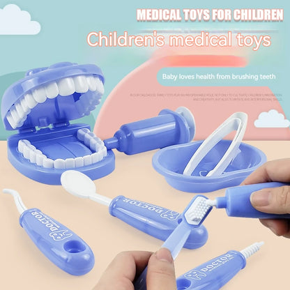 Montessori Kids Dentist Role Play Toy Parent-Child Learning Set