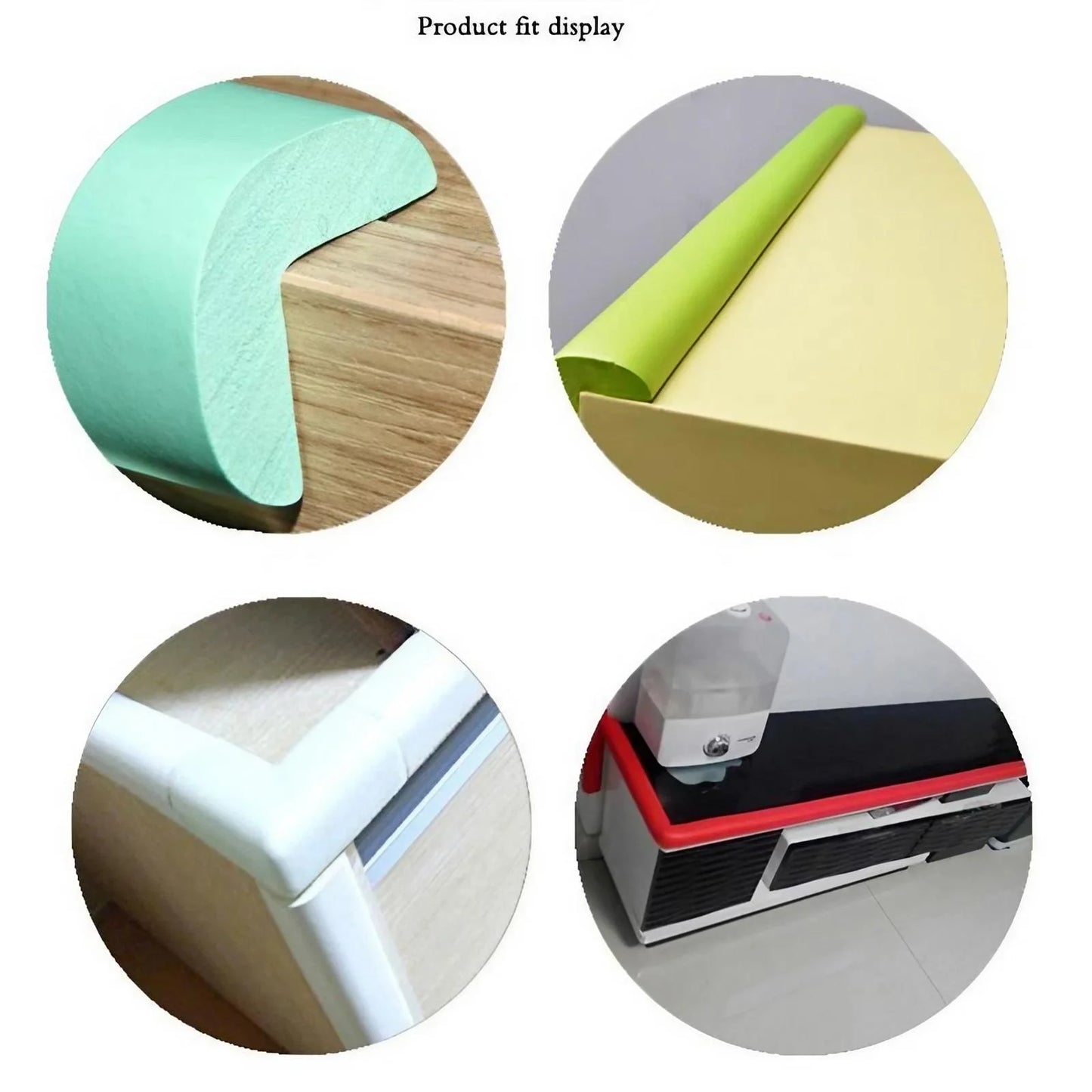 Child Safety Bumper Strip L-Shaped Thickened Protection