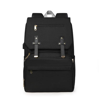 Mommy Bag USB Charging Large Capacity Diaper Bag