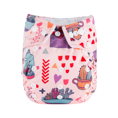 Adjustable Baby Cloth Diapers Washable Reusable 3-15kg