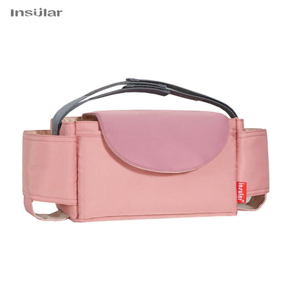 Insular Baby Diaper Bag Milk Bottle Insulation Storage Mommy Stroller Bag