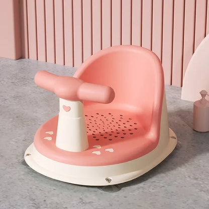 Baby Bath Seat Anti-Slip Suction Cup Portable Shower Seat