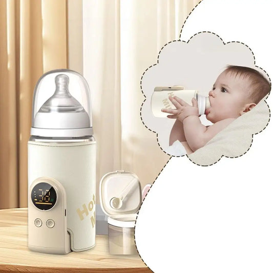 Baby Bottle Warmer Multifunctional Milk Mixer Heater BPA-Free Feeding Warmer