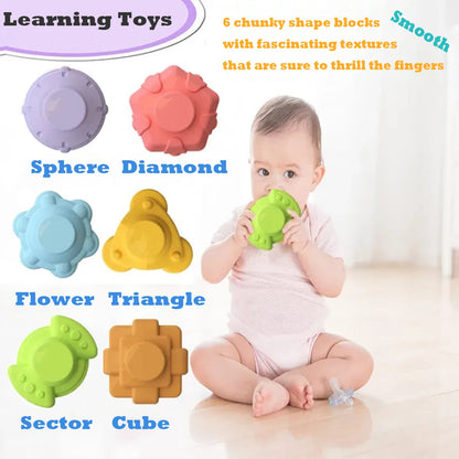 Montessori Baby Toys Sensory Learning Blocks