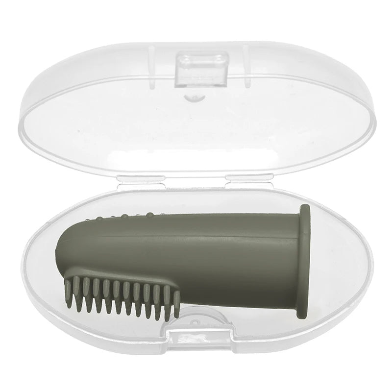 Baby Soft Finger Toothbrush BPA-Free Silicone Infant Oral Care Brush