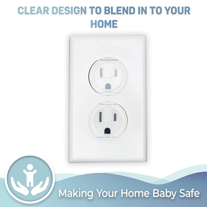 10pcs Baby Safety Outlet Covers Child Electric Plug Protectors