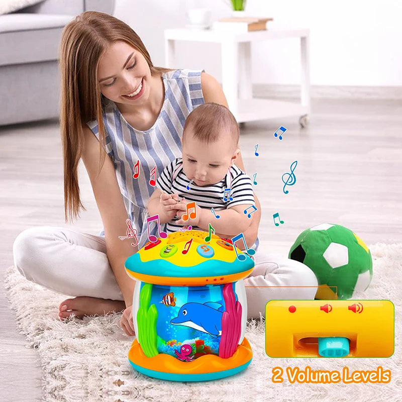 Baby Ocean Light Rotary Projector Musical Toy 1-3 Years