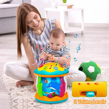 Baby Ocean Light Rotary Projector Musical Toy 1-3 Years