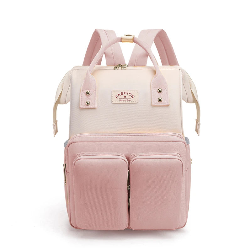 High-Quality Mommy Diaper Bag Backpack Stylish Durable Travel Bag
