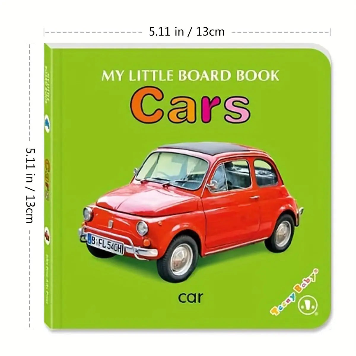 Baby Colorful Pattern Card Books Interactive Sensory Early Education Toy