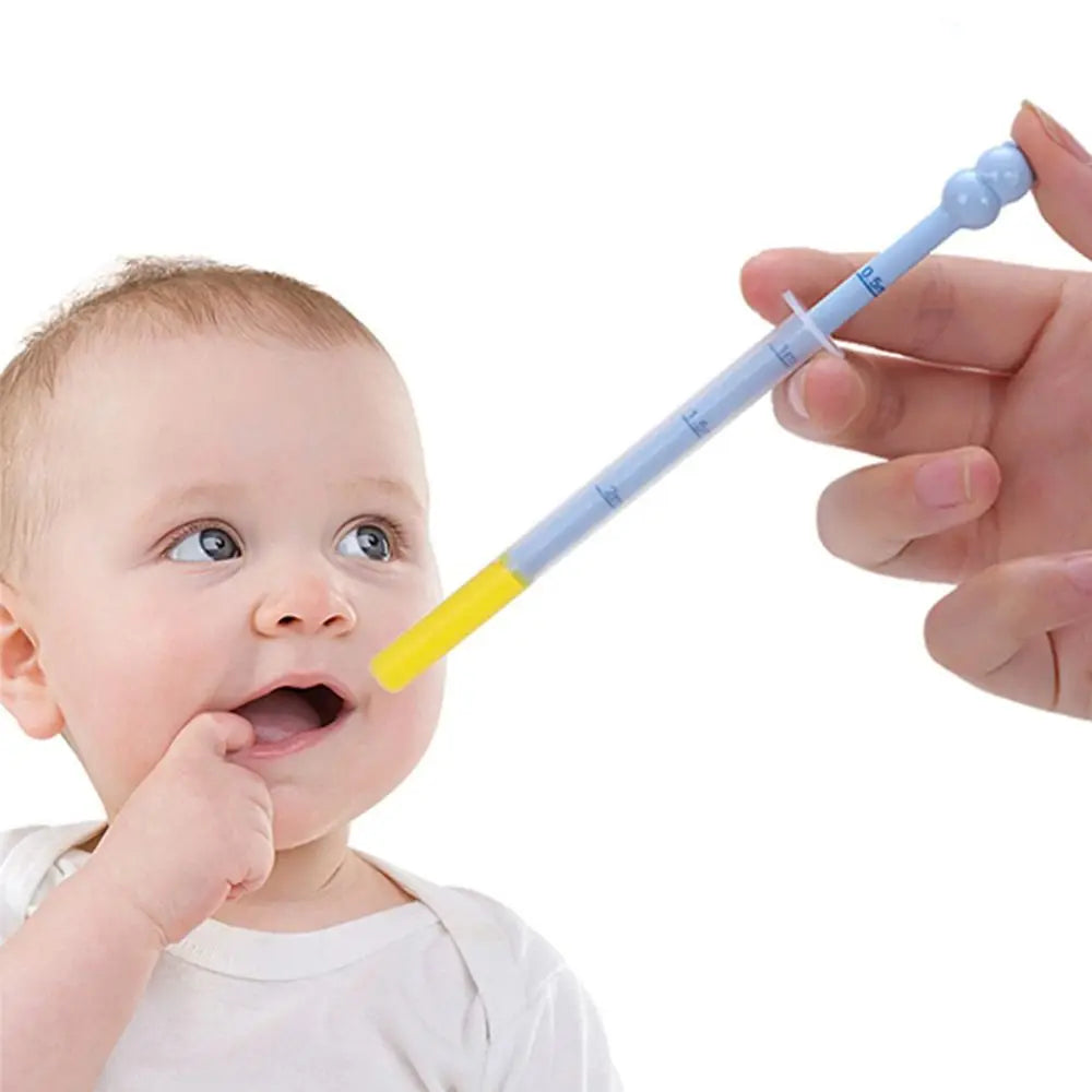 Anti-Choke Baby Food Feeder Animal Medicine Dropper Infant Feeding Tool