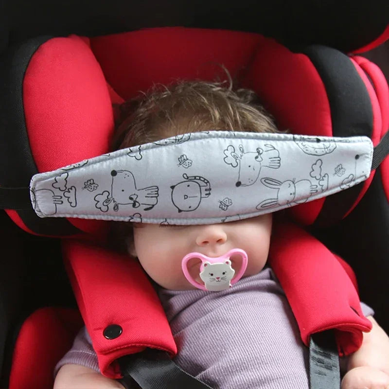 Baby Car Seat Head Support Adjustable Safety Belt Pillow