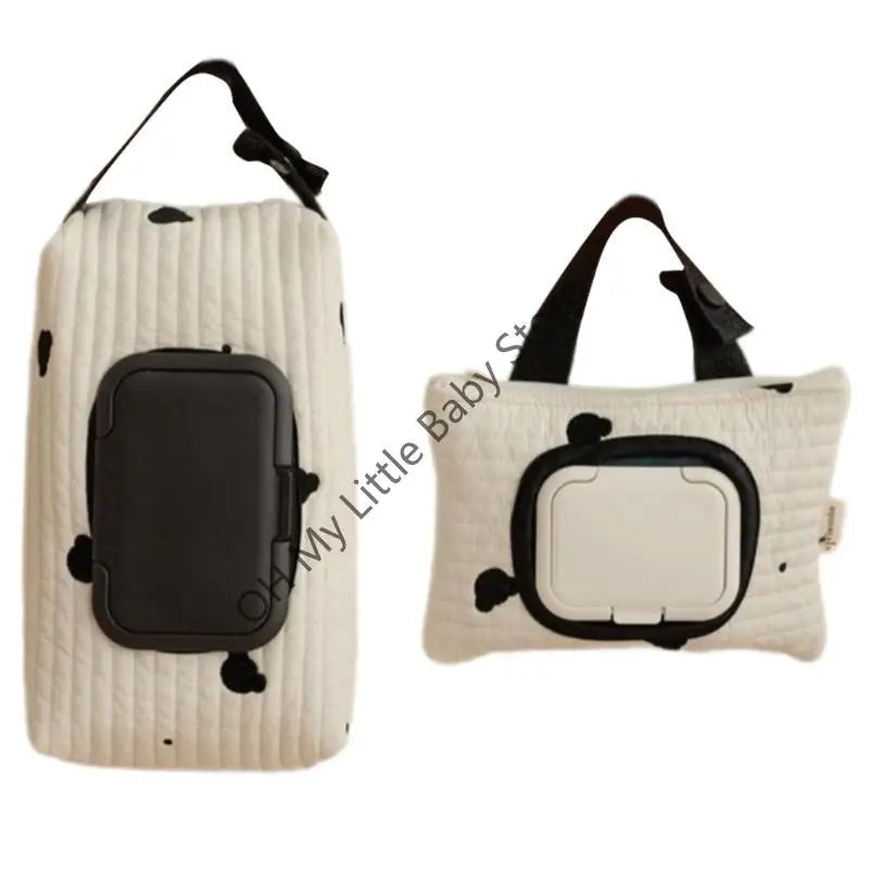Portable Wet Wipes Case Stroller Hanging Bag for Baby Essentials