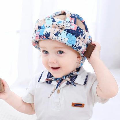 Baby Safety Helmet Toddler Head Protection Anti-Fall Cap