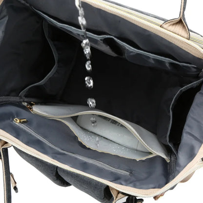 Waterproof Travel USB Mommy DiaperLarge Capacity Backpack