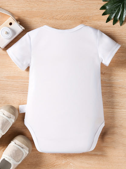 Infant Baby Boys "My Siblings Have Paws" Short Sleeve Onesie